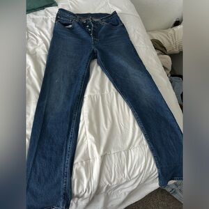 Levi’s 501 button fly jeans